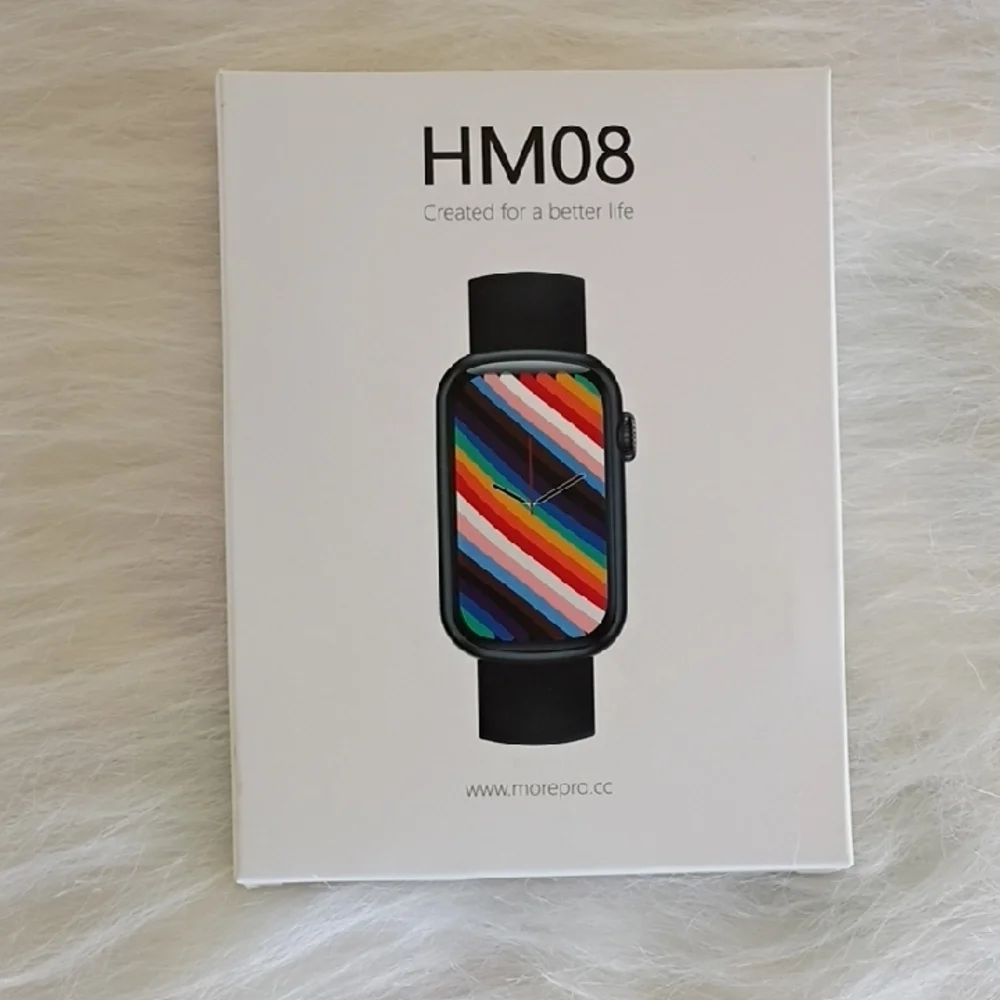 Morepro Silver Smartwatch with Customizable Display. NIB